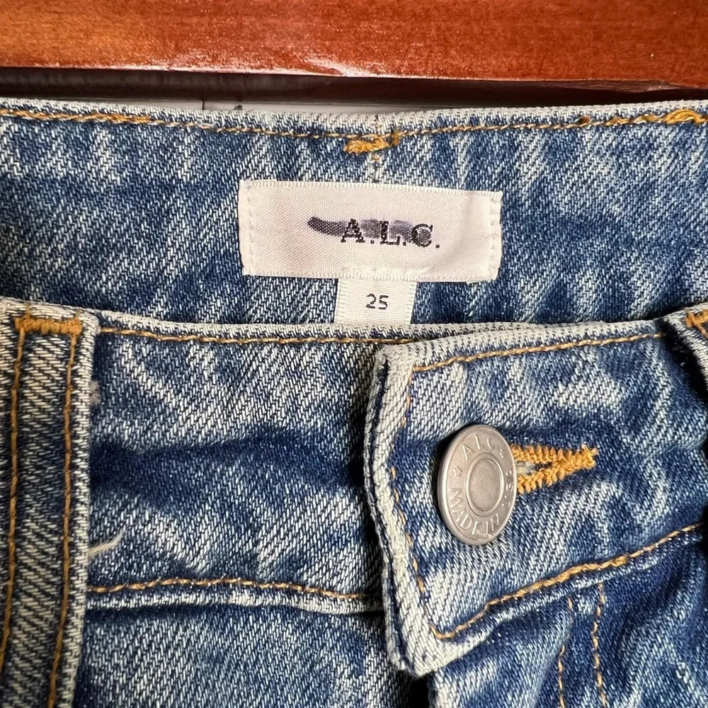 A.L.C. Bootcut Denim Jeans Size 25 NWOT - Picture 5 of 10